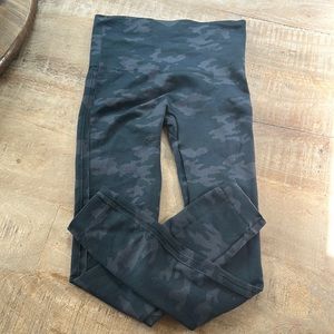 SPANX leggings. Camo colored. Size small.